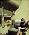 Edward Hopper Famous Paintings - Compartment C, Car 193